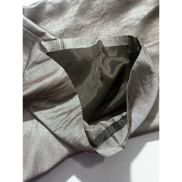 Ecetera Women’s Sharkskin Metallic Wool Mohair Blend Lined Dress Pants Sz 14 - Picture 9 of 9